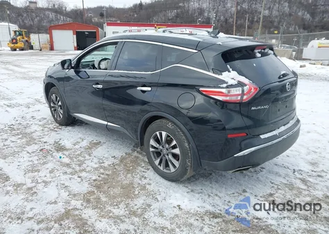 2017 Nissan Murano Sl z USA, uszkodzony, nr VIN 5N1AZ2MH1HN101306